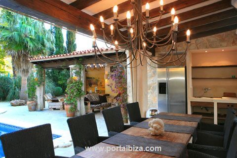 Terraza cubierta