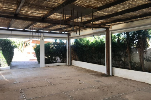 Terraza cubierta