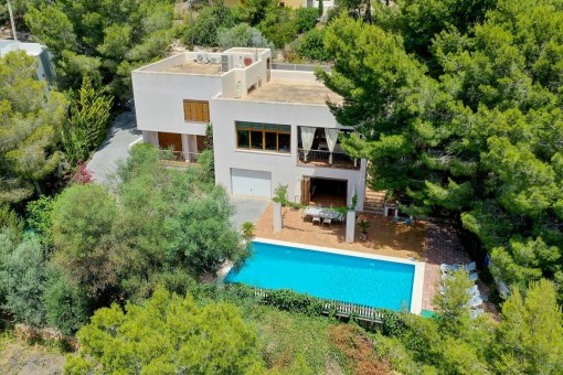 Vista exterior a la finca