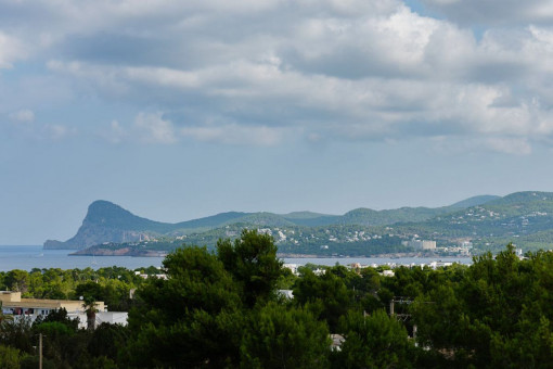 Vista desde la villa